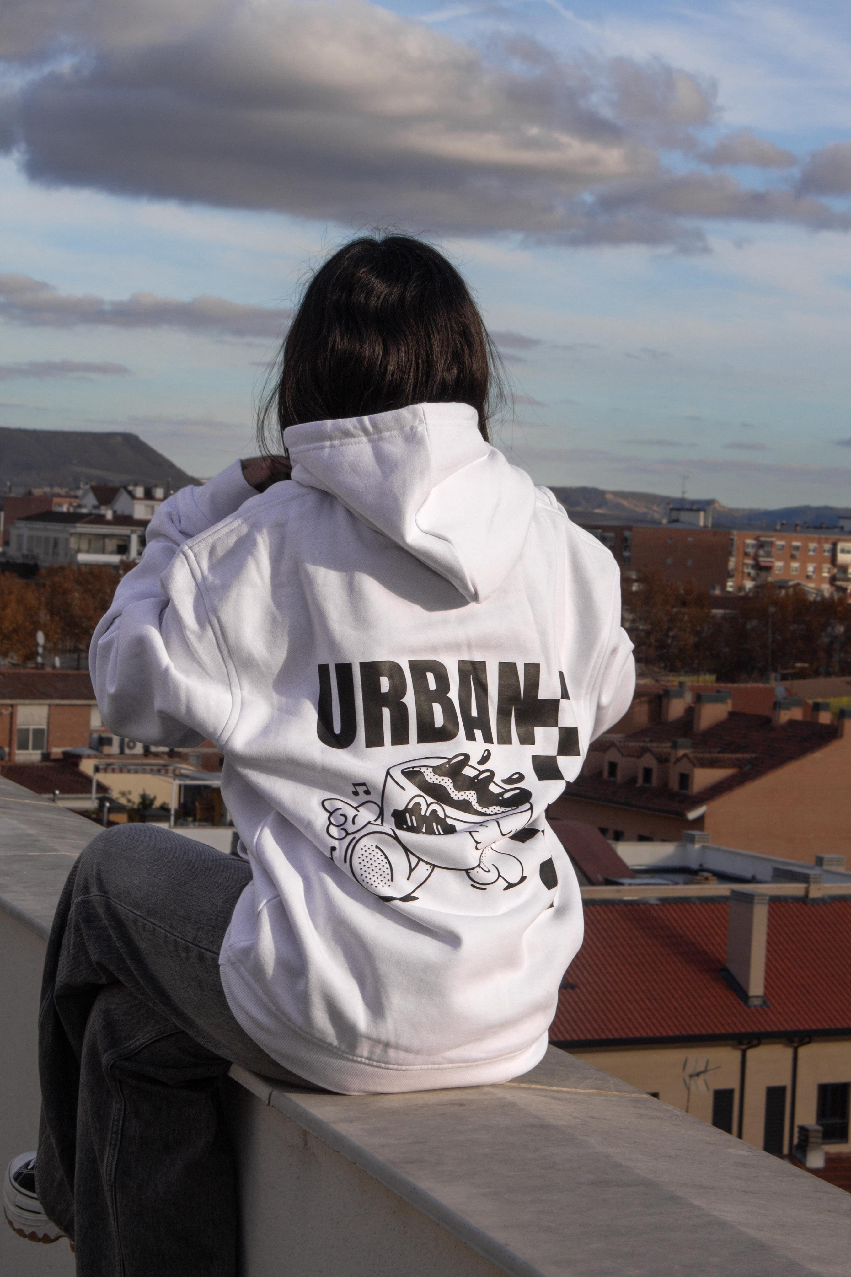 Sudadera Urban Blanca