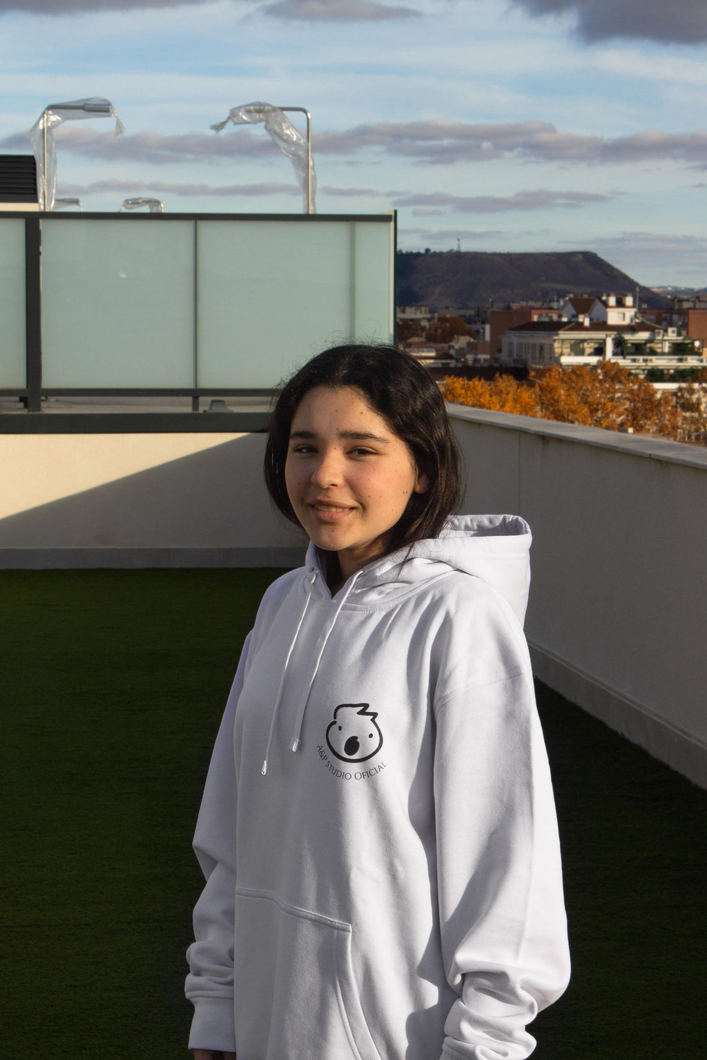 Sudadera Urban Blanca
